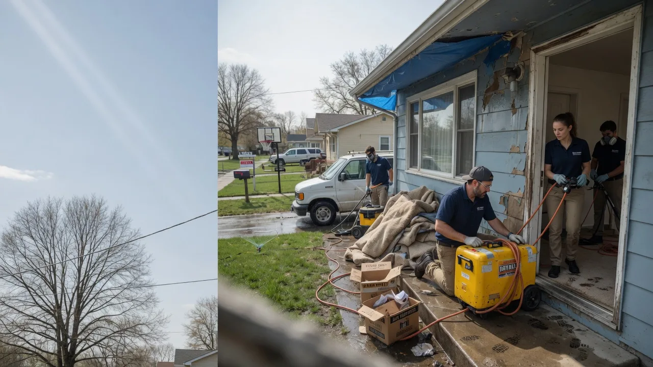 Basement Flood Cleanup in Grelton, OH near me
